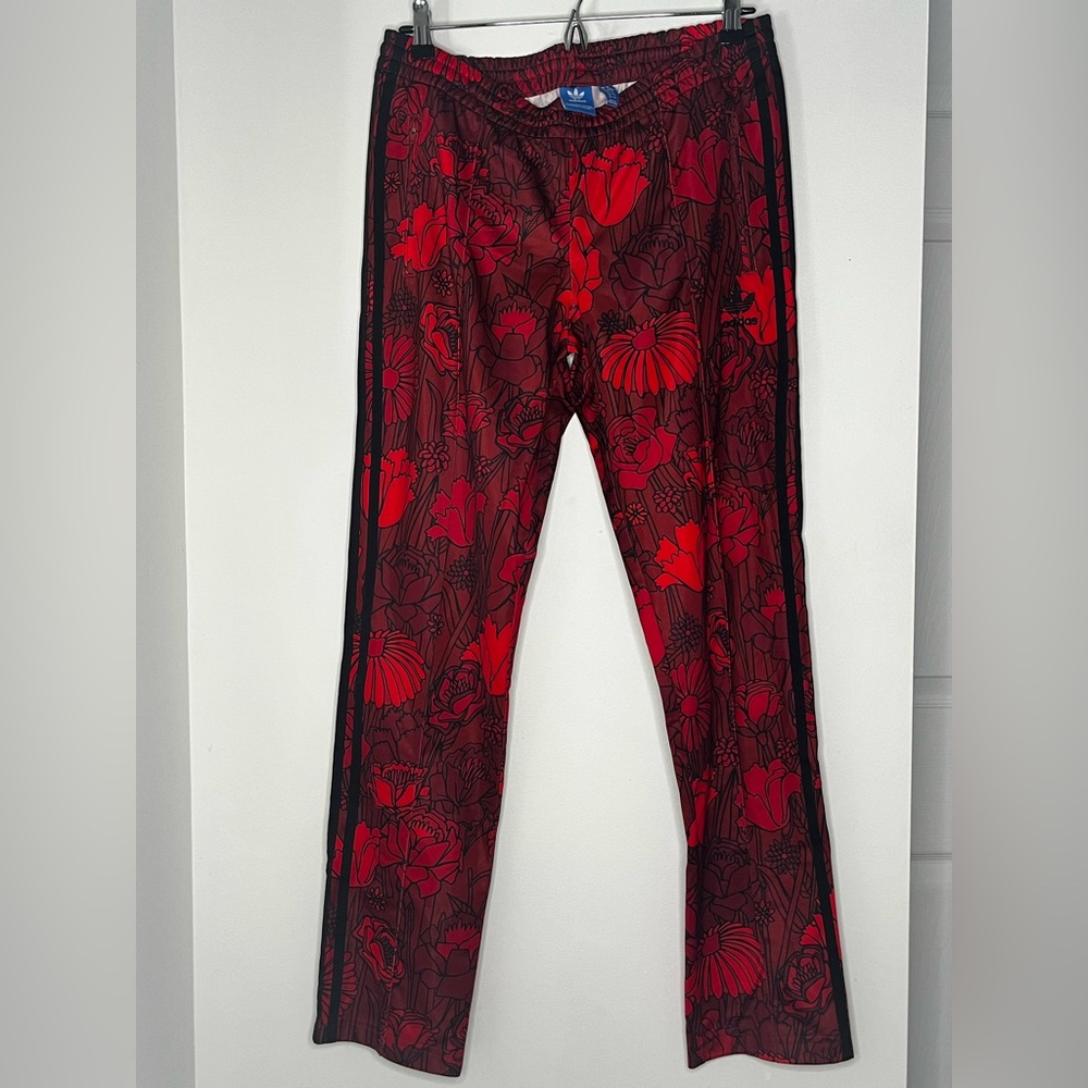 Red Adidas Track Pants